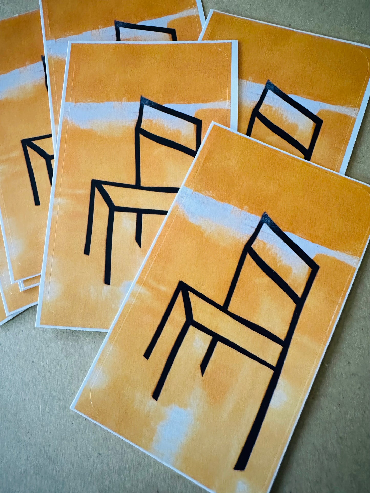 Sticker STUHL