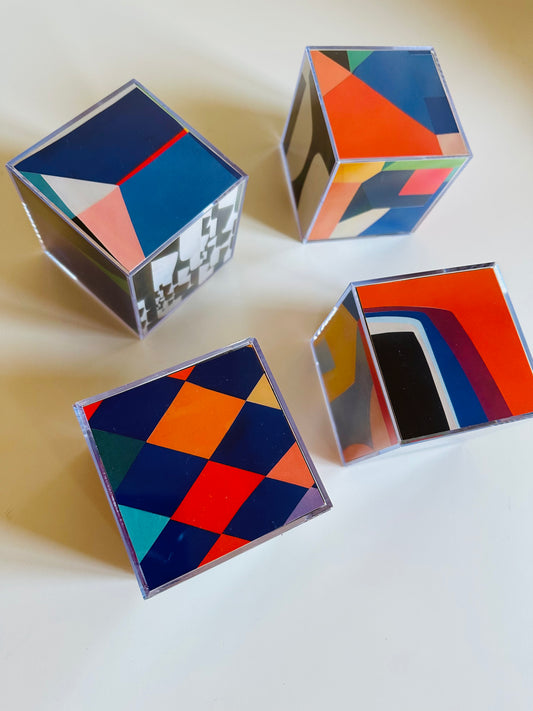 Plexiglas Würfel