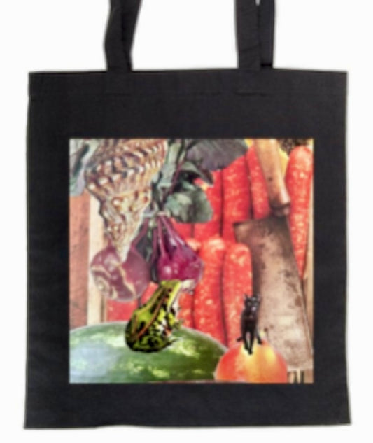 Totebag KÜCHENROMANTIK MIT FROSCH