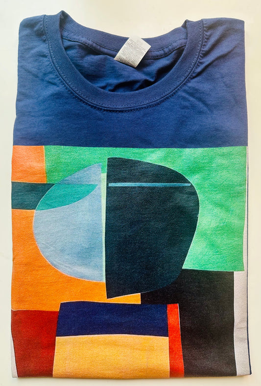 T-Shirt MICHAEL marineblau, XL