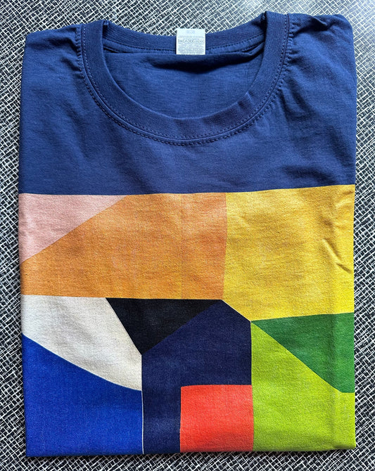 T-Shirt RABE dunkelblau, M
