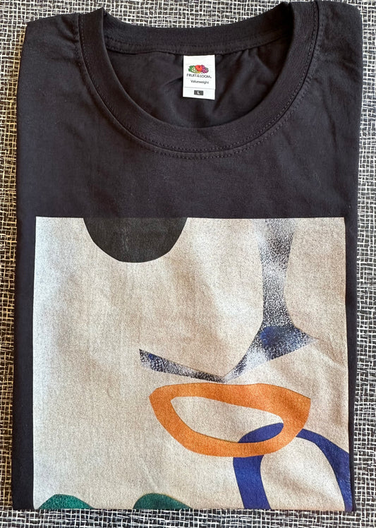 T-Shirt MOBILE schwarz, L
